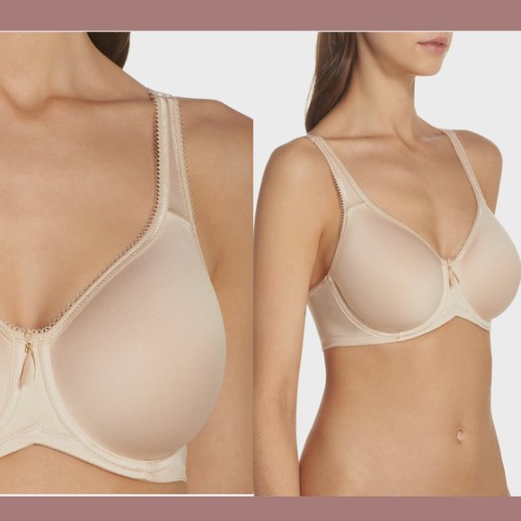 NWT $65 Wacoal [ 42DD ] Basic Beauty‎ Spacer Underwire T-Shirt Bra in Nude #6273 - Picture 3 of 12